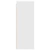 vidaXL Arm&aacute;rio suspenso Branco 20 x 29,5 x 80 cm Madeira processada