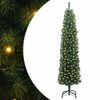 vidaXL &Aacute;rvore de Natal Artificial Verde 180 cm PVC e A&ccedil;o e Pl&aacute;stico