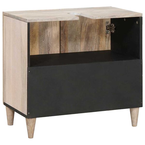 vidaXL Arm&aacute;rio de Banheiro Montado na parede Branco 62 x 33 x 58 cm