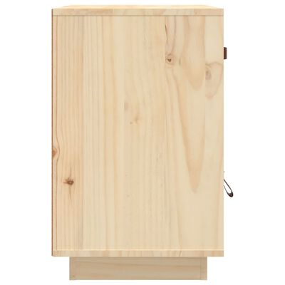 vidaXL Mesas de cabeceira 2 pcs 40x34x55 cm madeira de pinho maciça