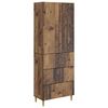 vidaXL Conjunto de Gabinete 2 pcs 66 x 34,5 x 90 cm