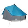 vidaXL Tenda familiar tipi para 8 pessoas imperme&aacute;vel azul