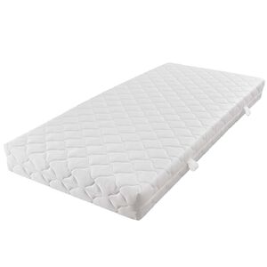 vidaXL Colch&atilde;o com capa lav&aacute;vel 200 x 140 x 17 cm H3