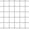 vidaXL Cerca Euro Cinzeto 1.6 x 10 m Ferro revestido de PVC