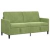 vidaXL Sofa com Armazenamento Verde Claro 172 x 78 x 87 cm Poli&eacute;ster
