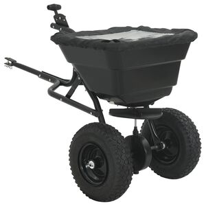 vidaXL Distribuidor Preto 53 x 108 x 74 cm PVC e A&ccedil;o