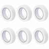 vidaXL Fitas de M&aacute;scara para Pintores 6 pcs Branco 30mm x 50m Papel