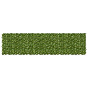 vidaXL Tela de Varanda com Folhas Verde e Amarelo 400 x 100 cm