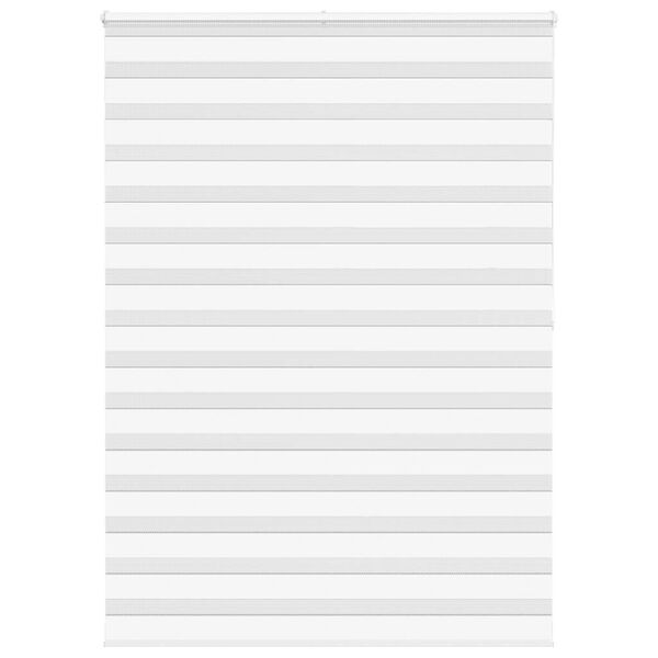 vidaXL Cortina de zebra 155x200 cm largura do tecido 150,9cm poli&eacute;ster