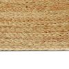 vidaXL Tapetes de &aacute;rea Oval Natural 152 x 245 cm Juta