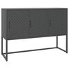 vidaXL Aparador 105x35x75 cm a&ccedil;o antracite