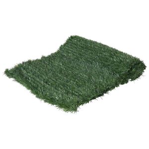 vidaXL Veda&ccedil;&atilde;o de relva artificial 1x5 m verde