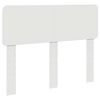 vidaXL Estrutura da Cama com cabeceira Branco 135 x 190 cm