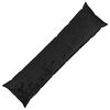 vidaXL Capa almofada HEERLEN Preto 40 x 145 cm Flanela