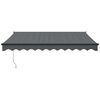 vidaXL Toldo retr&aacute;til autom&aacute;tico 3,5x2,5 m antracite