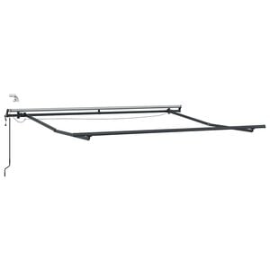 vidaXL Estrutura de toldo el&eacute;trico com LED e sensor 3 x 2,5 m