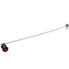 vidaXL Roda do Dock 42 x 30 cm Prateado