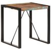 vidaXL Mesa de jantar 70x70x75 cm madeira recuperada maci&ccedil;a