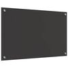 vidaXL Proteção de Cozinha Cinzento escuro 80 x 50 x 0,6 cm
