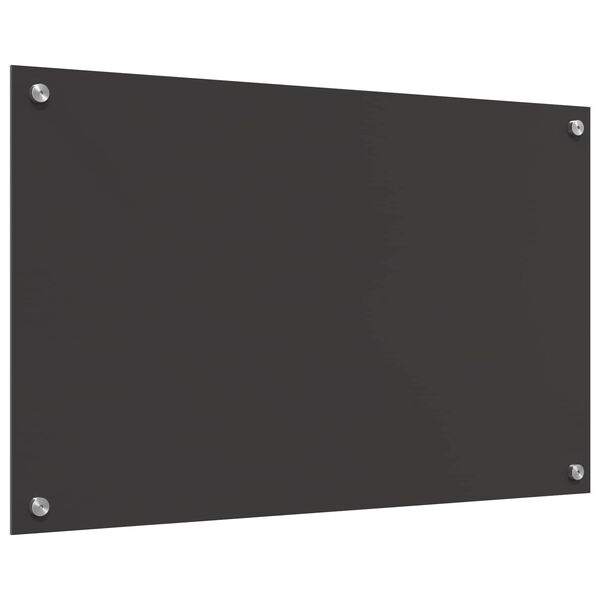 vidaXL Proteção de Cozinha Cinzento escuro 80 x 50 x 0,6 cm