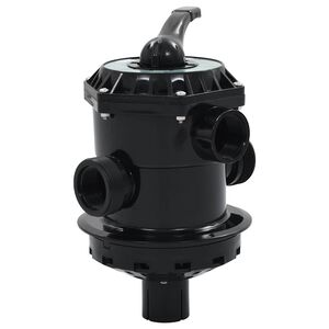 vidaXL V&aacute;lvula multiportas para filtro de areia ABS 38 mm 6-vias