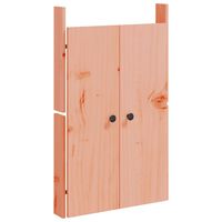 vidaXL Portas de cozinha p/ exterior 50x9x82 cm madeira douglas maciça