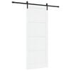 vidaXL Porta Deslizante 93 x 232 cm Derivados de Madeira
