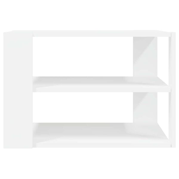 vidaXL Mesa de centro 58x58x40 cm derivados de madeira branco