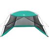 vidaXL Tenda mosquiteira com telhado Verde do Mar 380 x 380 x 225 cm