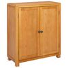 vidaXL Arm&aacute;rio Castanho 80 x 35 x 95 cm Madeira de Carvalho S&oacute;lido