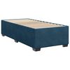 vidaXL Cama boxspring com colch&atilde;o 90x200 cm veludo azul