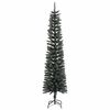 vidaXL &Aacute;rvore de Natal Artificial Verde 240 cm PVC, Pl&aacute;stico e A&ccedil;o