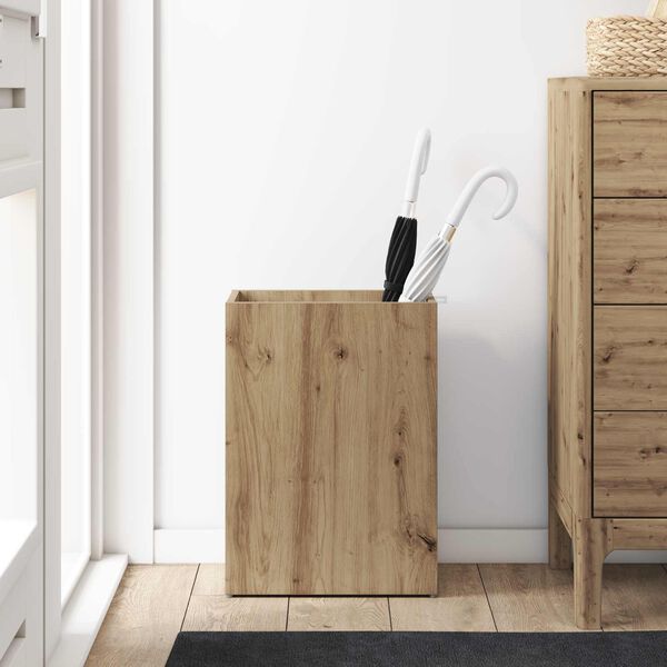 vidaXL Suporte de Guarda-Sol Carvalho Artesanal 40 x 20 x 55,5 cm