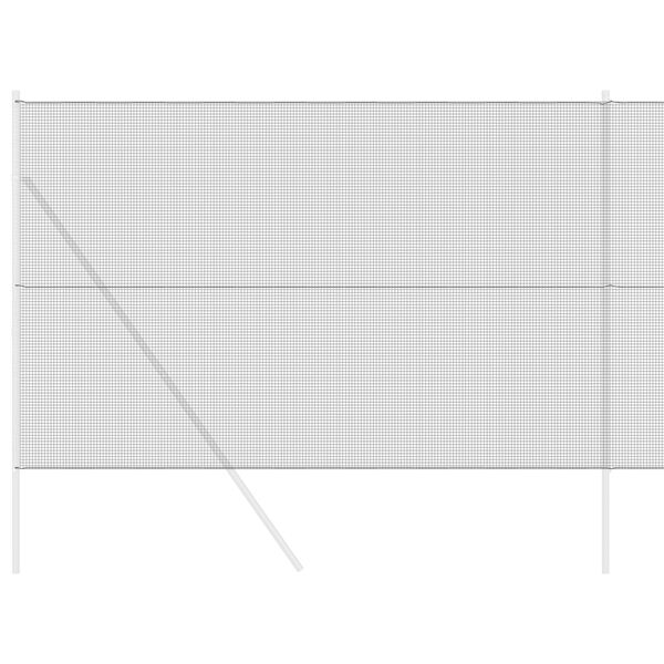 vidaXL Cerca de Arame Soldado Cinzeto 1.6 x 25 m