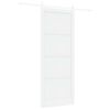 vidaXL Porta Deslizante ORKDAL 93 x 232 cm Derivados de Madeira Branco