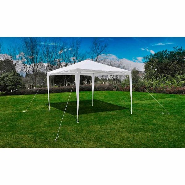 vidaXL Tenda para jardim com cobertura em pir&acirc;mide 3 x 3 m