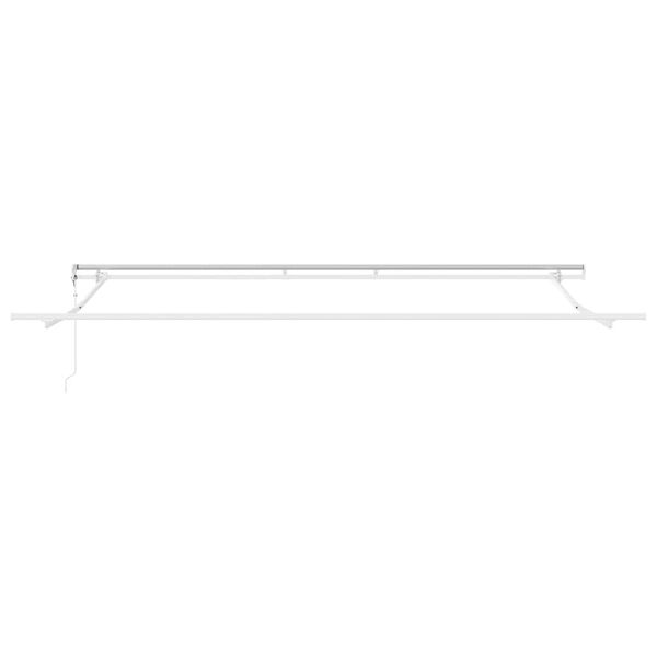 vidaXL Estrutura de Toldo Branco 500 &times; 300 cm Alum&iacute;nio