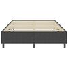 vidaXL Cama boxspring 140x200 cm tecido cinzento