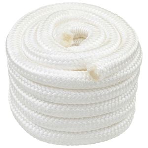 vidaXL Corda de Barco 3 mm 5 m Branco