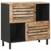 vidaXL Gabinetes de Armazenamento com porta Castanho 80 x 33,5 x 75 cm