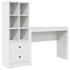 vidaXL Mesa Branco 145,5 x 40 x 127 cm 2 unid.
