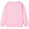 Sweatshirt para crian&ccedil;a cor rosa 128