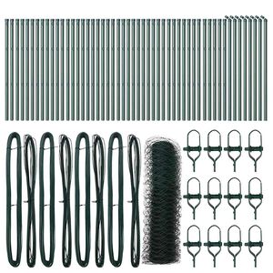 vidaXL Poste de Cerca Verde