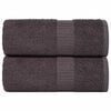 vidaXL Panos 2 pcs FROGN 15x21 cm 100% algodão antracite
