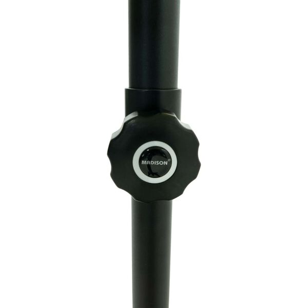 Madison Guarda-sol de jardim Corsica 200x250 cm cinzento