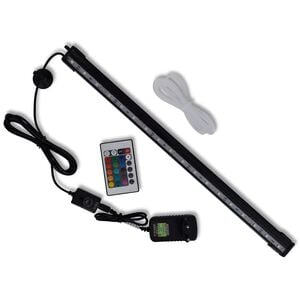 vidaXL L&acirc;mpada para aqu&aacute;rio RGB bolhas RGB 48 cm