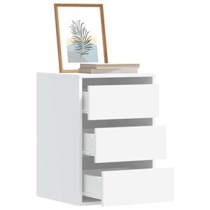 vidaXL C&oacute;moda 40x41x58 cm derivados de madeira branco