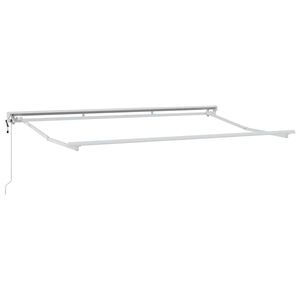 vidaXL Estrutura de Toldo Branco 3.5 x 2 m