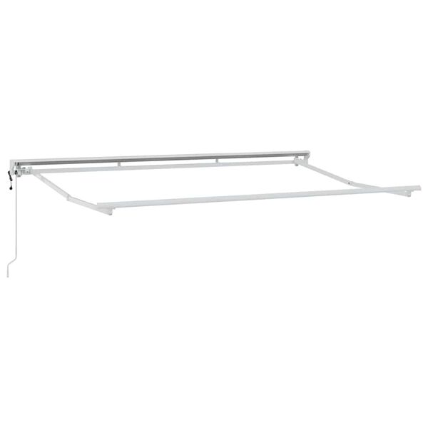vidaXL Estrutura de Toldo Branco 3.5 x 2 m