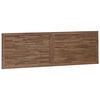 vidaXL Cabeceira de Cama Natural Madeira de Teca S&oacute;lida